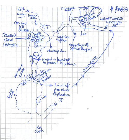 Plan of frozen North area